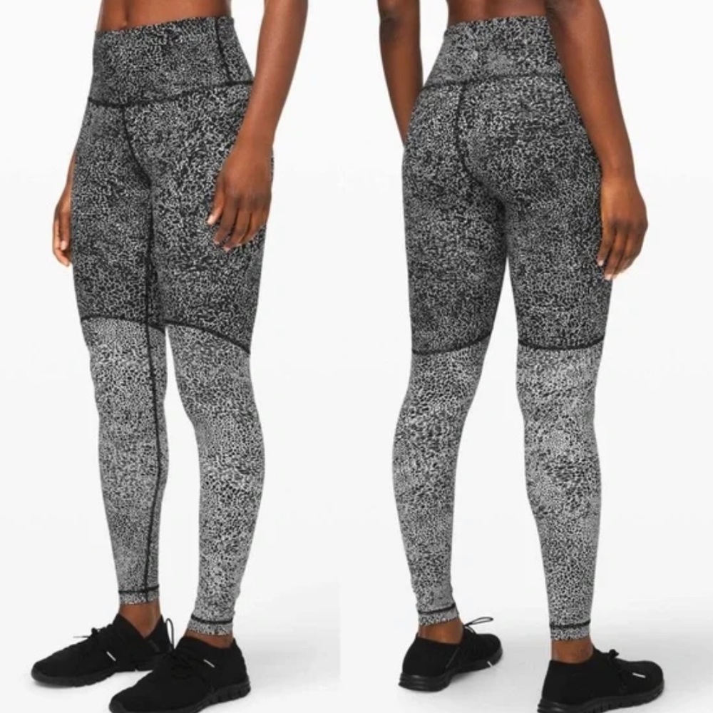 LULULEMON Polar Shift Alpine Wunder Under High Rise Blocked Tight 28” - Picture 2 of 12